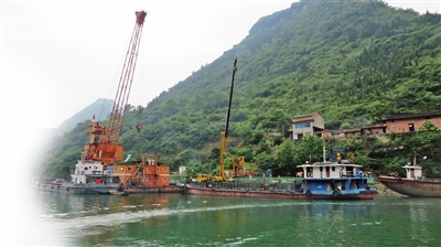 中国内河水域首座现代化锚地启用