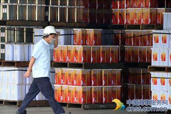 首季东山口岸台湾食品进口量大幅增长
