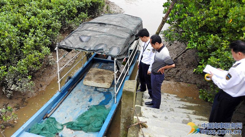 湛江海事局联合地方严打渔船等违法渡运行为