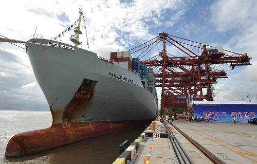 吞吐量增幅居全球首位 宁波舟山港