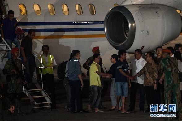 10名遭绑架印尼船员在菲律宾获释 健康状况稳定