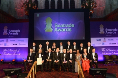 Top industry personalities amongst winners at annual Seatrade Awards ceremony