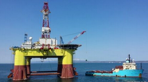 中国海油“南海九号”抵达俄罗斯海域