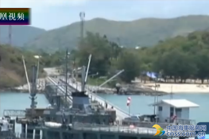 中国海军舰艇抵泰国 参加“蓝色突击”联训【视频】