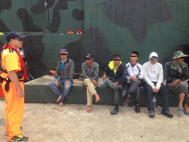 7名大陆人台湾海峡岛屿乌丘乡钓鱼 被台海巡部门扣留