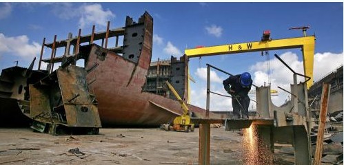 中国拆船业“十二五”经济运行概述