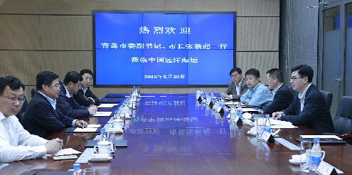中国远洋海运集团将与青岛港深化合作