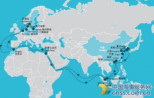 集运船东本月再次助推亚欧航线GRI