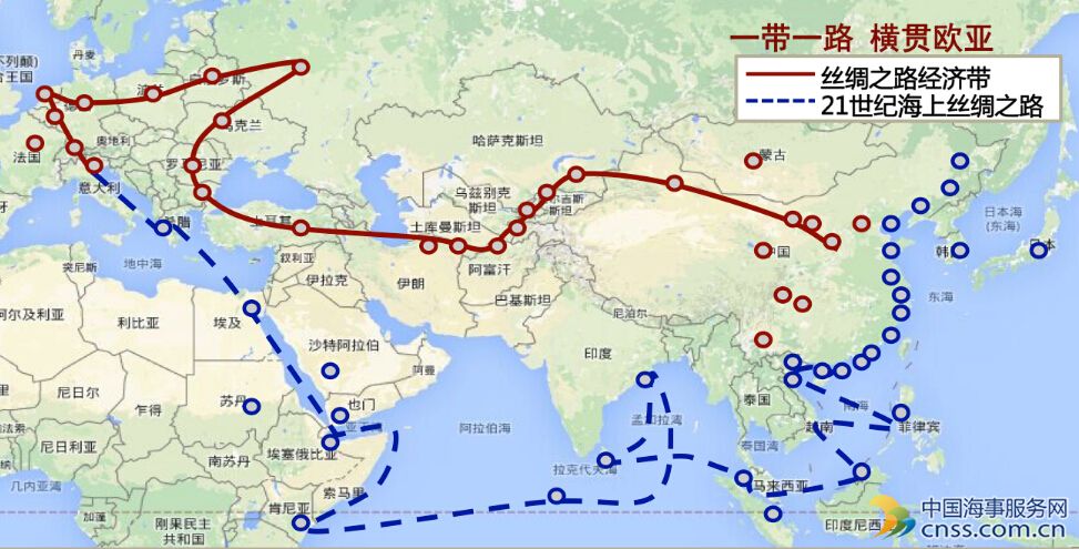 中国与30多国签署一带一路协议 未来推六大经济走廊建设