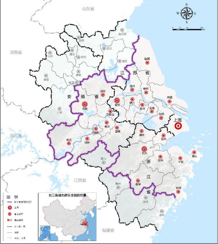 2030年长三角全面建成全球一流世界级城市群