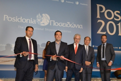 Greek PM Tsipras stresses contribution of shipping at Posidonia 2016 opening