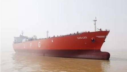 江南造船交付第三艘VLGC