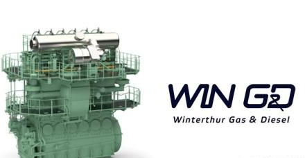 WinGD展出二冲程发动机技术