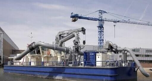 达门造船订制的浮式泵站“Sauger III”号交付