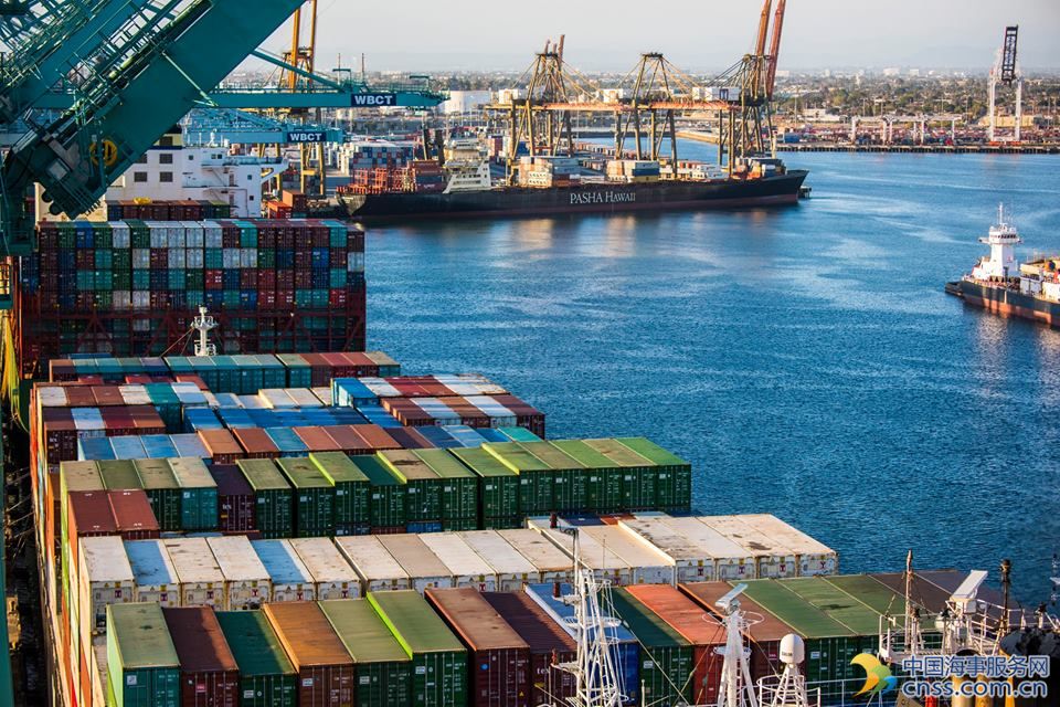  container volume growth, Port of Los Angeles