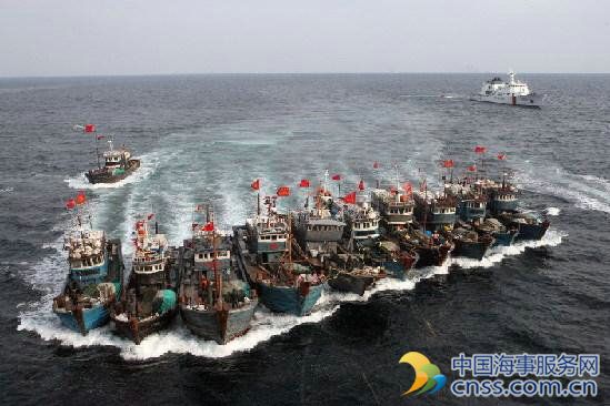 韩国海上增派军舰打击中国渔民越境捕鱼