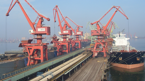 中国港口铁矿石库存突破两年以来最高水平