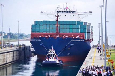 Cosco Shipping Panama starts historic transit of expanded Panama Canal