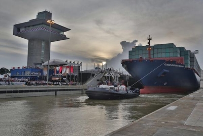 Panama President officially opens the expanded Panama Canal