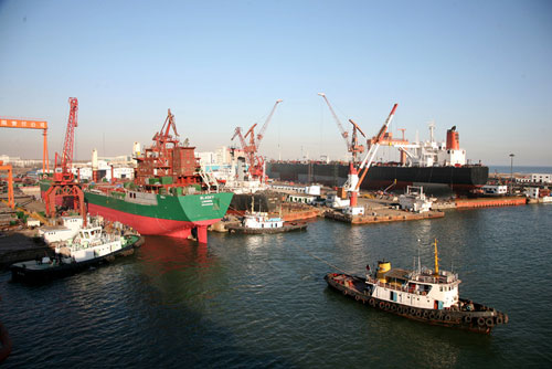 青岛海关助船舶海工产业发展