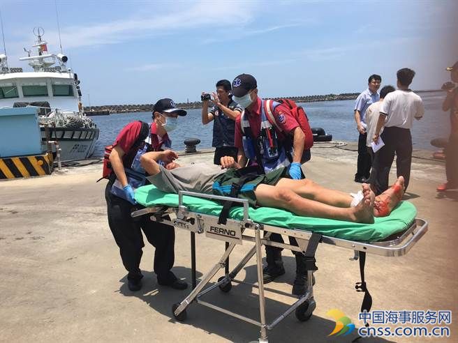 飞弹误射 3名受伤船员送台南就医