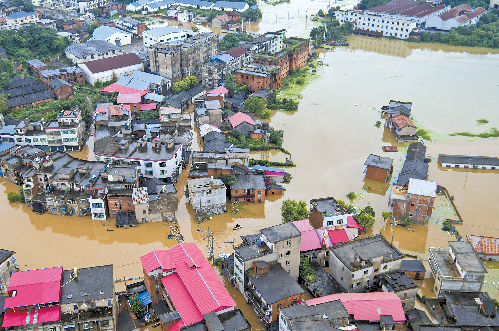 长江中下游地区最强降雨 已致112人死亡失踪