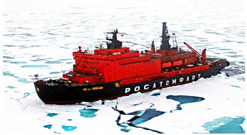 普京签署强制外国船舶报告北极行船路线的法案
