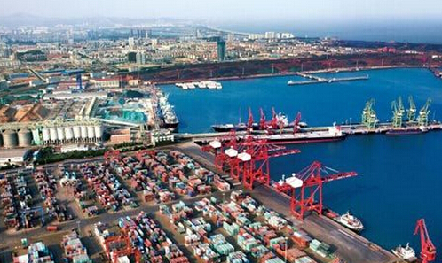 上半年山东沿海货物进出港量5.1亿吨