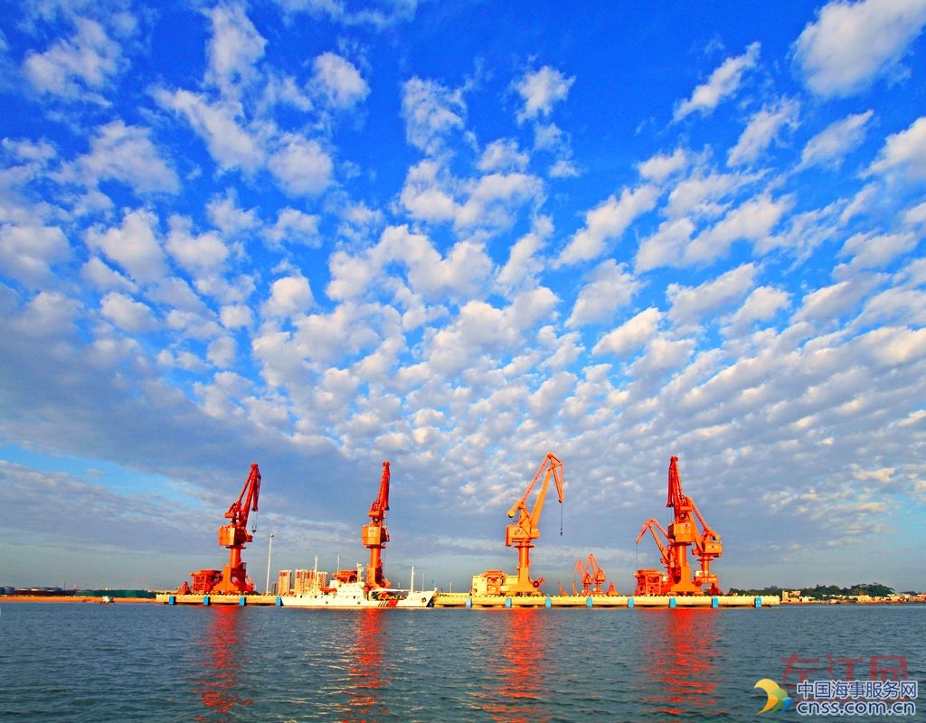 钦州港吞吐量“全线飘红”