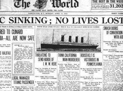 泰坦尼克号历史真相传说 船长只有37秒反应时间