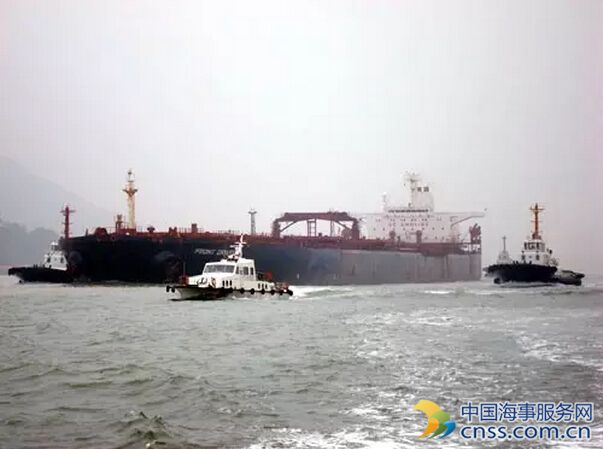 江阴港接靠最大吃水船舶“阿尔法千禧”轮