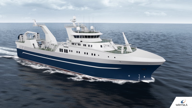Wärtsilä’s new stern trawler design offers greater fuel efficiency