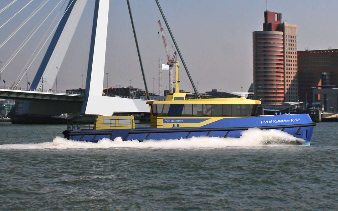 Port of Rotterdam Authority opts for hybrid inspection vessel