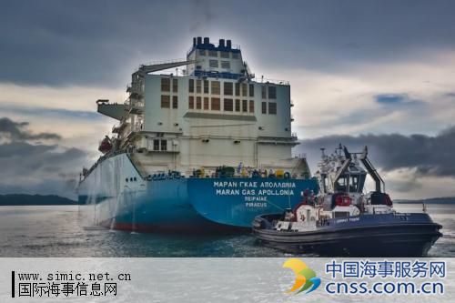中国接收美国第一船LNG货物
