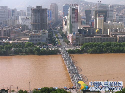 流量超过2200立方米/秒 黄河兰州段将禁船舶出航