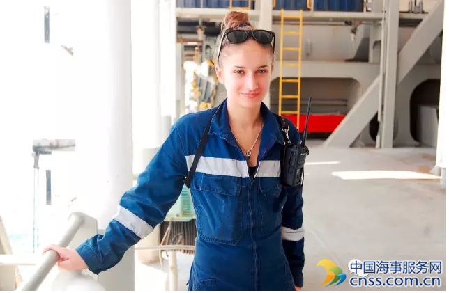 乌克兰美女三副谈在CMA CGM船上工作感受