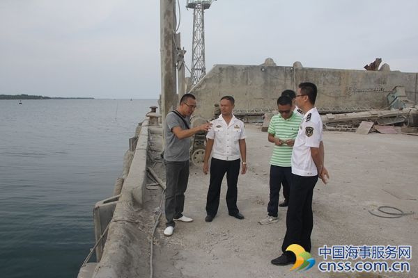 清澜海事局加强对龙湾港的海事监管