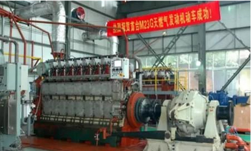 广柴国内首台本质安全型天然气发动机动车成功