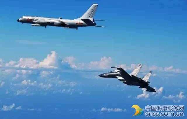 空军多型战机飞越宫古海峡检验远海实战能力