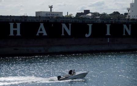 韩进事件继续发酵 “Hanjin California”号漂泊海上苦等三周