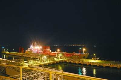 曹妃甸港液体化工码头成功跨入百万吨级专业化液体化工码头