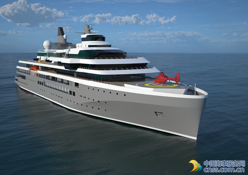 Damen Unveils New Expedition Cruise Vessel Design