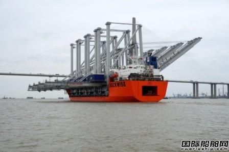 “泰尔”轮刷新长江航行船舶最大宽度纪录