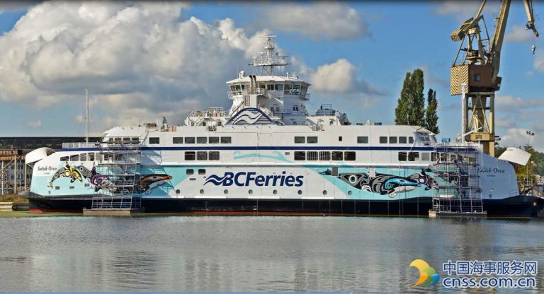 Spotted: Salish Orca Gets Wrapped in Decal