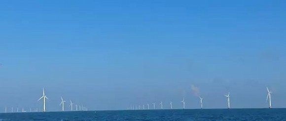  中国一次性建成单体最大海上风电场并网发电