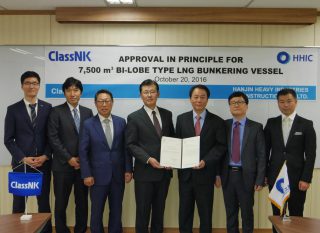 ClassNK Gives Nod to LNG Bunkering Vessel Design