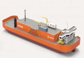 AG&P Unveils Ultra-Shallow Draft LNG Carrier