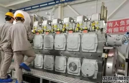 世界首台套中小功率核电用应急柴油机在沪东重机试验成功