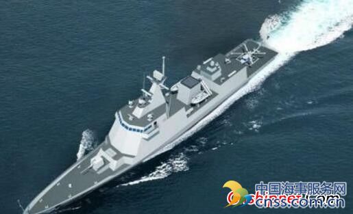 韩国现代重工获2艘2600吨护卫舰订单