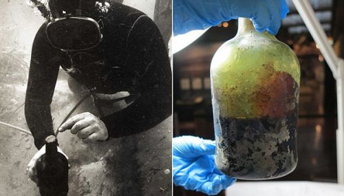 澳220年沉船挖出世界最早啤酒 瓶里发现生物